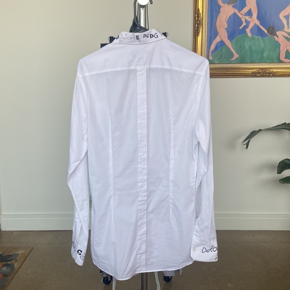 D&G | Logo Print Button Up - Picture 9 of 14